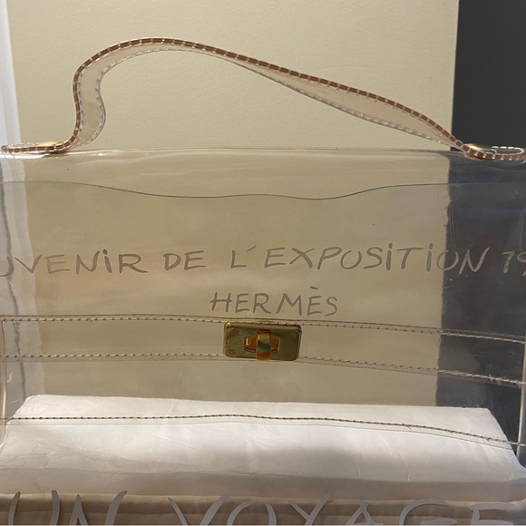 Hermès Clear Souvenir de l'Exposition 1997 Bag - Picture 2 of 8